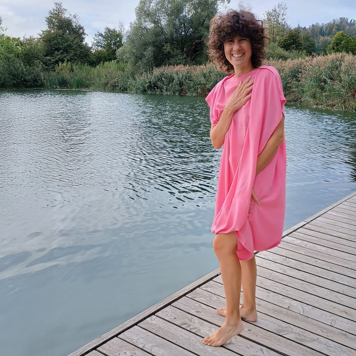 The Brilliant Dress "Crêpe de Chine" – Kleid aus matter Seide